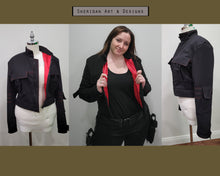 Load image into Gallery viewer, Space Wars Bespin Style Jacket and Vest Pattern Inspired by Luke Skywalker in The Empire Strikes Back