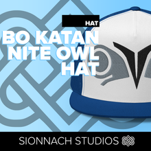 Load image into Gallery viewer, Space Wars Bo-Katan Nite Owl Trucker Cap