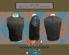 Load image into Gallery viewer, Men's Vest of the Fallen Pattern inspired by Baylan Skoll on Ahsoka