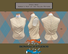 Load image into Gallery viewer, Women&#39;s Vest of the Fallen Pattern inspired by Shin Hati on Ahsoka
