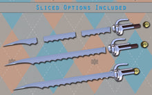 Load image into Gallery viewer, Willow Inspired Sorsha Kit Prop Sword for Cosplay - STL Files for 3D Printing