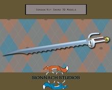 Load image into Gallery viewer, Willow Inspired Sorsha Kit Prop Sword for Cosplay - STL Files for 3D Printing
