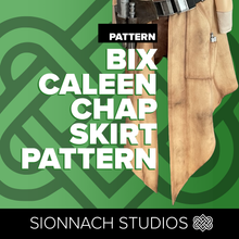 Load image into Gallery viewer, Women's Space Mechanic Chap Skirt Pattern inspired by Bix Caleen on Andor