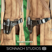 Load image into Gallery viewer, Women's Space Mechanic Tool Belt Pattern inspired by Bix Caleen on Andor
