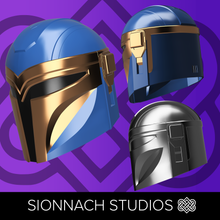 Load image into Gallery viewer, Space Wars Mandalorian Loyalty Helmet - STL Files for 3D Printing