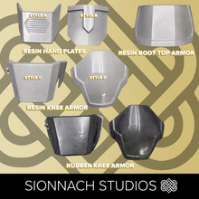 Load image into Gallery viewer, Space Wars Space Merc Inspired Resin and Rubber Small Armor Parts