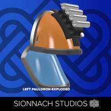 Load image into Gallery viewer, Space Wars Mandalorian Strength Pauldrons - STL Files for 3D Printing