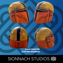 Load image into Gallery viewer, Space Merc Mandalorian Mini Helmet Kit