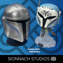 Load image into Gallery viewer, Space Merc Mandalorian Mini Helmet Kit
