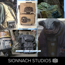 Load image into Gallery viewer, Star Wars Inspired Pack and Vest Greebles