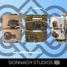 Load image into Gallery viewer, Star Wars Inspired Pack and Vest Greebles