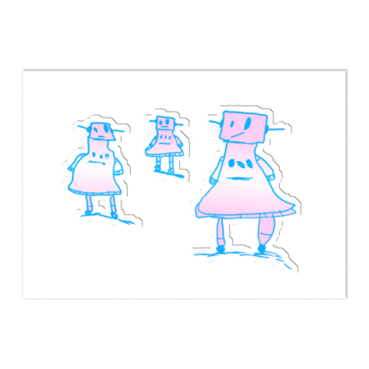 Robot Family Sticker Sheet Design By Rivulet Sionnach Studios robot-family-sticker-sheet-design-by-rivulet-sionnach-studios
