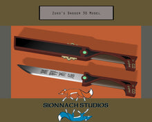Load image into Gallery viewer, Avatar The Last Airbender Inspired Zuko's Dagger - STL Files for 3D Printing