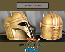 Load image into Gallery viewer, Resin Helmet Inspired by The Armorer Blacksmith (from The Mandalorian)