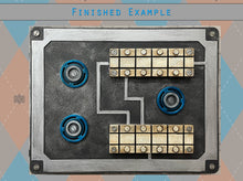 Load image into Gallery viewer, Star Wars Galaxy's Edge Batuu Inspired Wall Panel Decoration #1 - 3D STL Files