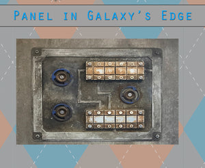 Star Wars Galaxy's Edge Batuu Inspired Wall Panel Decoration #1 - 3D STL Files