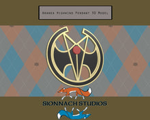 Load image into Gallery viewer, Final Fantasy XV - Aranea Highwind Pendant - STL Files for 3D Printing