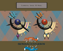 Load image into Gallery viewer, Final Fantasy XIV - Elemental Gauge - STL Files for 3D Printing
