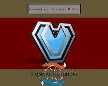 Load image into Gallery viewer, Black Panther: Wakanda Forever Ironheart Inspired Wall Decoration - 3D STL Files