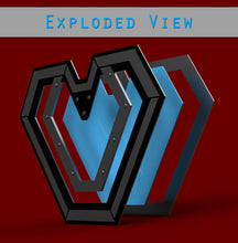 Load image into Gallery viewer, Black Panther: Wakanda Forever Ironheart Inspired Wall Decoration - 3D STL Files