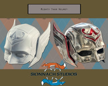 Load image into Gallery viewer, Resin Helmet Inspired by Jane Foster Mighty Thor (from Thor Love and Thunder)