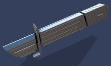 Load image into Gallery viewer, Star Wars Inspired Duelable Darksaber Resin Kit