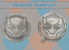 Load image into Gallery viewer, Black Panther: Wakanda Forever Logo Inspired Wall Decoration - 3D STL Files
