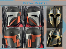 Load image into Gallery viewer, AAC Original Design Space Merc Resin Helmet Kit (Mandalorian Inspired)