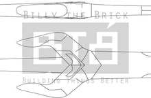 Load image into Gallery viewer, Voltron Inspired Prop Lotor Sword for Cosplay - Blueprints