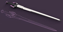 Load image into Gallery viewer, Voltron Inspired Prop Lotor Sword for Cosplay - STL Files for 3D Printing