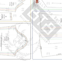 Load image into Gallery viewer, Voltron Inspired Galaxy Garrison Jacket Pattern for Cosplay