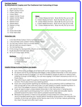 Load image into Gallery viewer, Voltron Inspired Galaxy Garrison Jacket Pattern for Cosplay