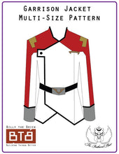 Load image into Gallery viewer, Voltron Inspired Galaxy Garrison Jacket Pattern for Cosplay