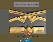 Load image into Gallery viewer, Amazon Goddess - Wonder Woman Inspired - Flexible Tiara and Armband