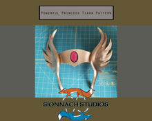 Load image into Gallery viewer, Winged Tiara Template