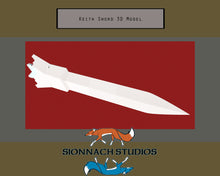 Load image into Gallery viewer, Voltron Inspired Prop Keith Sword and Bayard for Cosplay - STL Files for 3D Printing