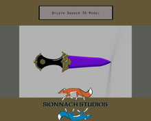 Load image into Gallery viewer, Fire Emblem: Three Houses - Byleth Dagger - STL Files for 3D Printing