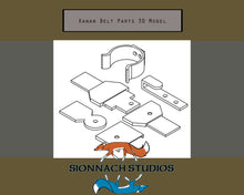 Load image into Gallery viewer, Kanan Jarrus Star Wars Rebels - Belt Parts for Cosplay - STL Files for 3D Printing