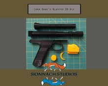 Load image into Gallery viewer, Cara Dune Star Wars The Mandalorian Inspired - Blaster - 3D Printed Kit