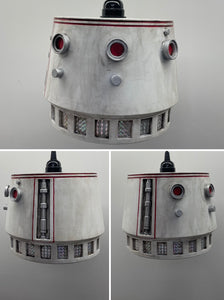Droid Head Hanging Lamp Decoration Inspired by Galaxy's Edge
