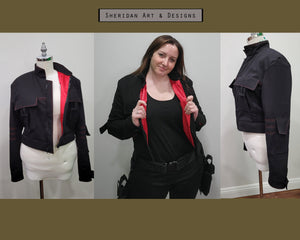 Space Wars Bespin Style Jacket and Vest Pattern Inspired by Luke Skywalker in The Empire Strikes Back