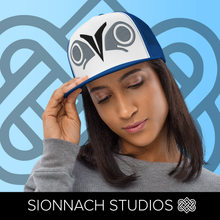 Load image into Gallery viewer, Space Wars Bo-Katan Nite Owl Trucker Cap
