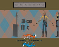 Older Omega Star Wars Bad Batch Inspired Accessory Set - STL Files for 3D Printing