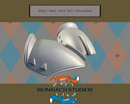 Space Wars Shin Hati Ahsoka Inspired Resin and Rubber Pauldron Armor
