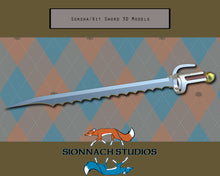Load image into Gallery viewer, Willow Inspired Sorsha Kit Prop Sword for Cosplay - STL Files for 3D Printing
