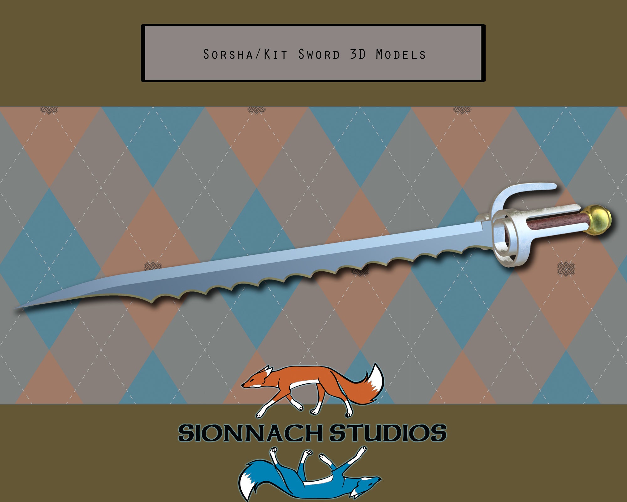 Tales of Zestiria the X Sorey Sword B Cosplay Weapon Prop