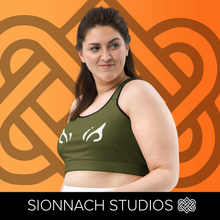 Load image into Gallery viewer, Space Wars Kanan Jarrus Jaig Eyes Sports bra
