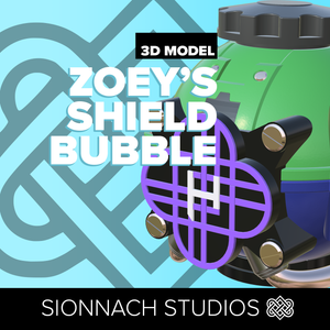 Zoey Personal Space Bubble Generator - STL Files for 3D Printing