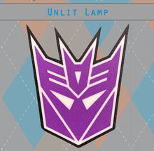Load image into Gallery viewer, Transformers Decepticon Inspired LED Wall Lamp Decoration
