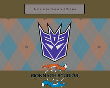 Load image into Gallery viewer, Transformers Decepticon Inspired LED Wall Lamp Decoration
